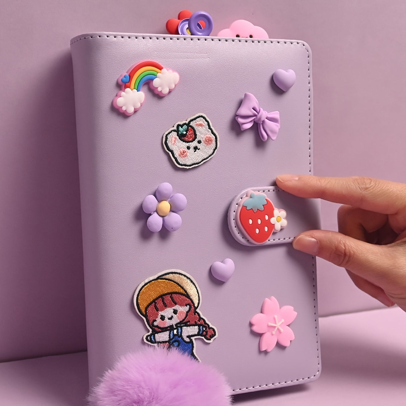 1pc Ziyi Miss AKI Journal Cute Notebook Planner With Free Stickers