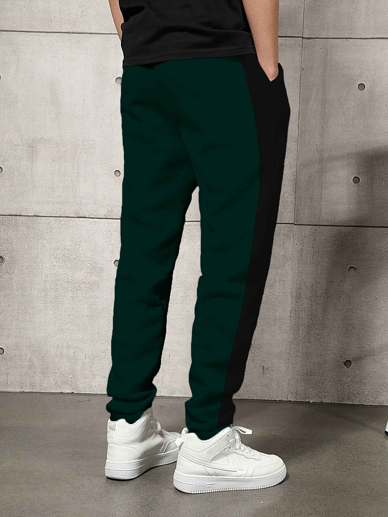 Letter Print Drawstring Sweatpants Loose Fit Pants Men's Casual Joggers For Men Winter Fall Running Jogging