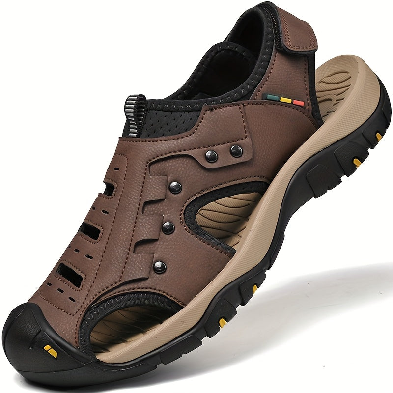 Women'S Black Brown Grey Sandals - Summer Hiking Slippers with Adjustable Closure, Rubber Sole, and Comfortable Upper Material for Casual Outdoor Wear, Strappy Sandals