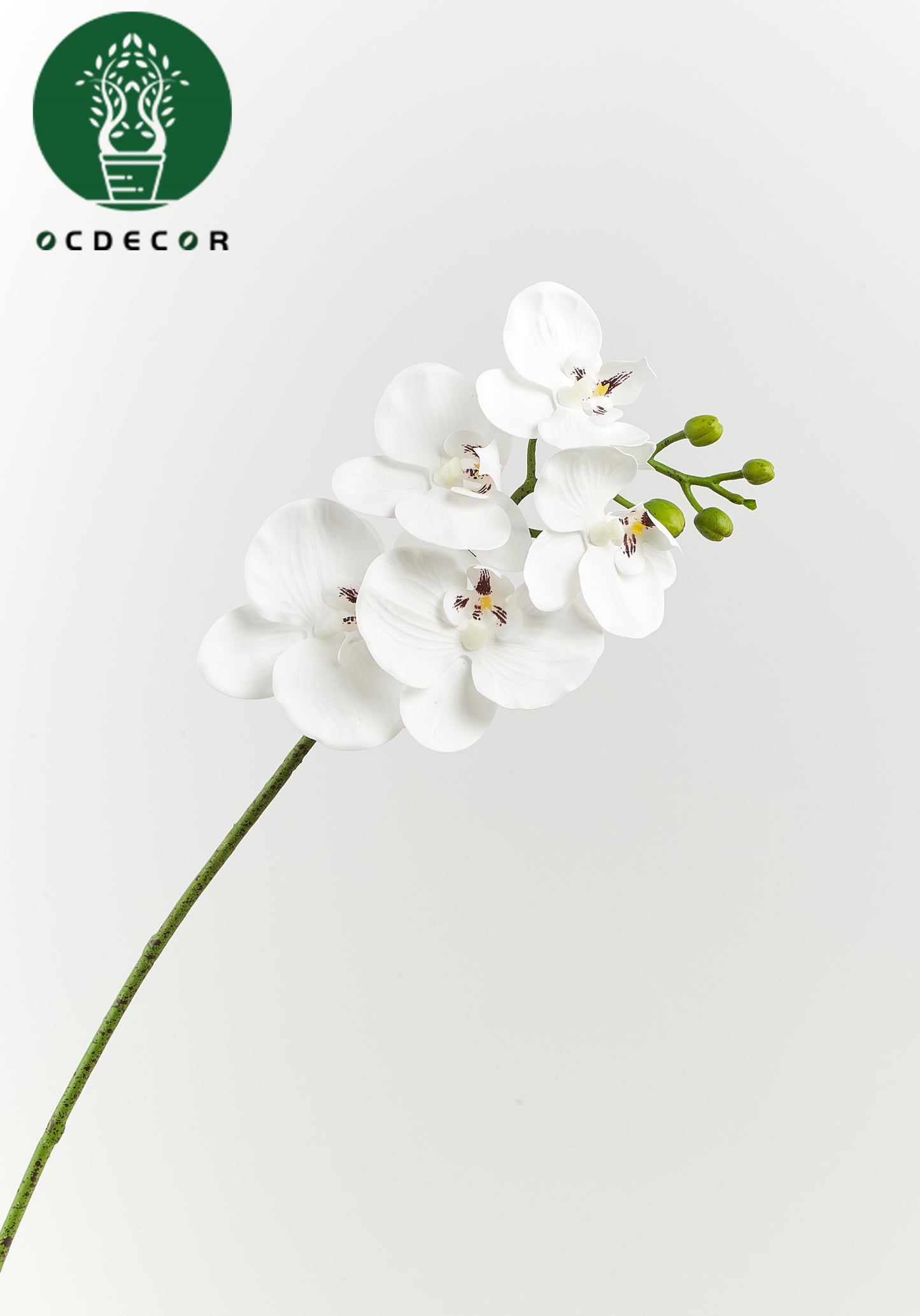 1pc, Faux Orchid, Potted Plant, Potted Flower Ornament Decorative Flower Plant, Photo Props, Outdoor Decor, Home Decor, Mother's Day Gifts Birthday Gifts