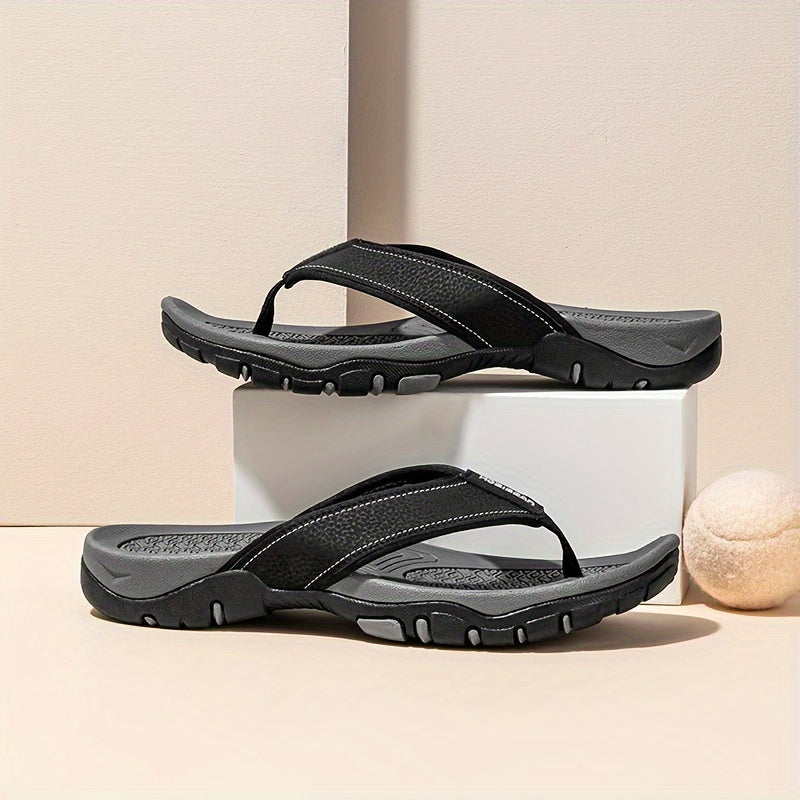 Men's Sports Slipper Comfortable Casual Split-Toe Sandals Outdoor Slippers Spring/Summer Beach Sandals Walking Shoes