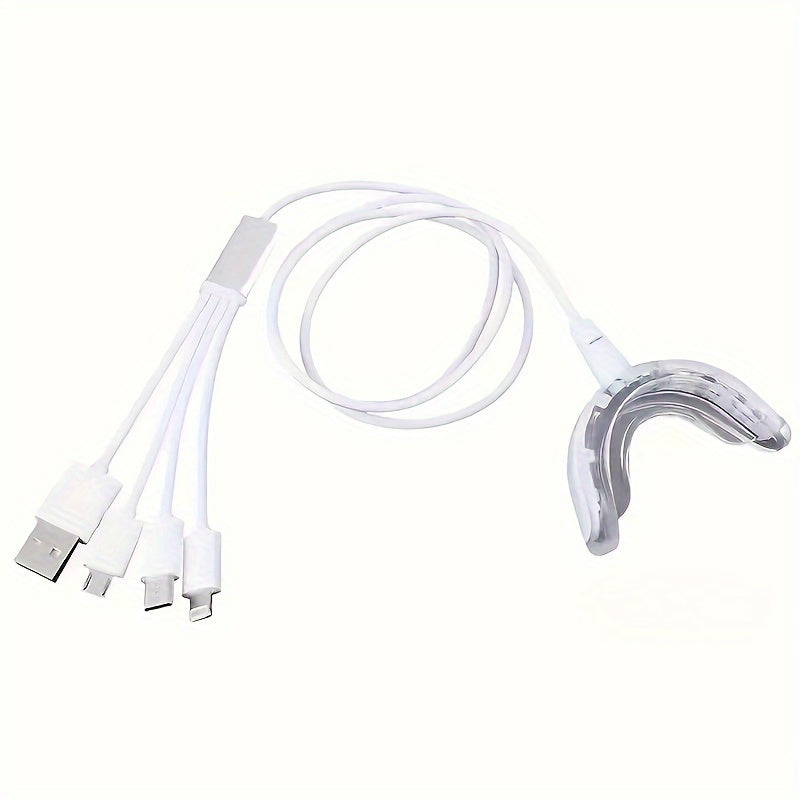 Teeth Whitening LED Light, Teeth Whitening Accelerator Light With Powerful Blue LED Light, Teeth Whitening Enhancer Light At Home Christmas Gift