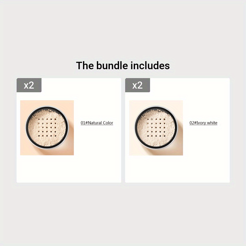 Loose Setting Powder, Toning And Fixing Makeup Air Powder, Gentle Skin Correction Makeup