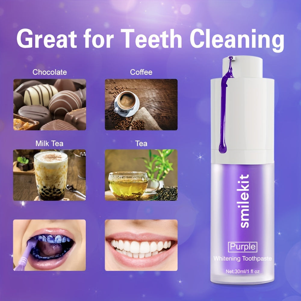Purple Charm – Pasta de Dentes Roxa Branqueadora e Refrescante