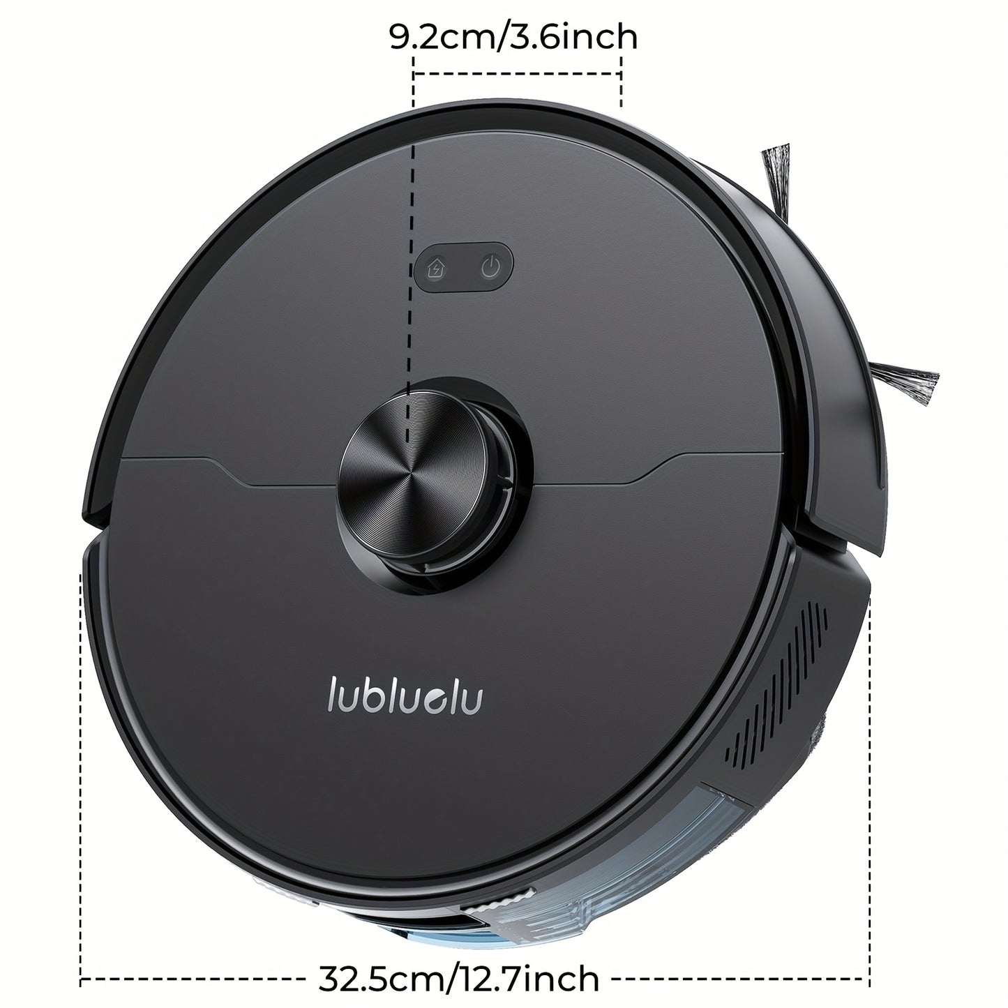 Lubluelu L15 MAX Robot Vacuum and Mop, 3-in-1 Sweeping & Vacuuming & Mopping, 3.0L Dust Bag, 70-Day Self-Emptying, 360° PSD Obstacle Avoidance, Diversified Cleaning, Mapping, Pet Hair Cleaning, Home Cleaning | Modern Robot D