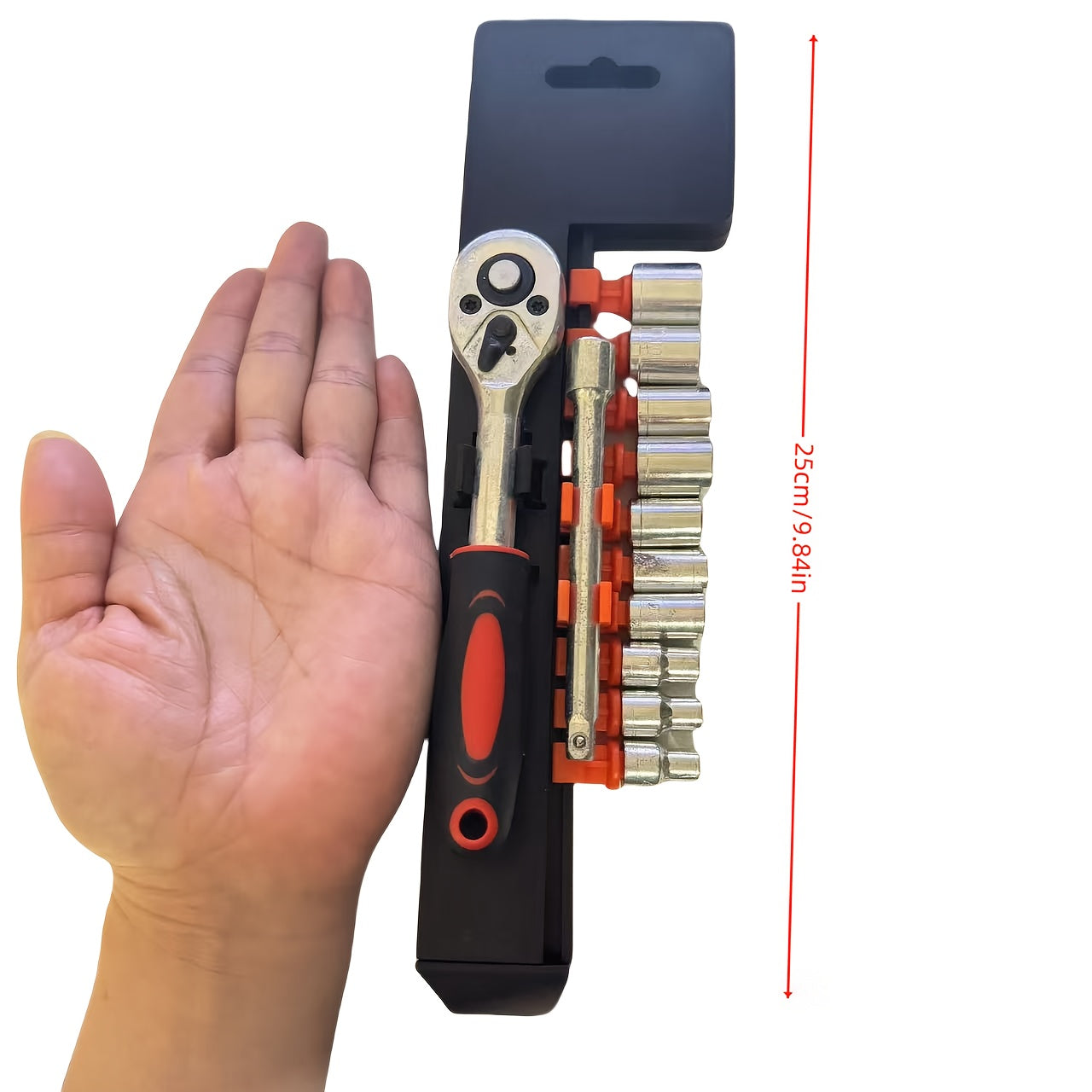 1set 1/4 New Upgrade Wrench Socket Set Hardware Car Boat Motorcycle Bicycle Repairing Tool
