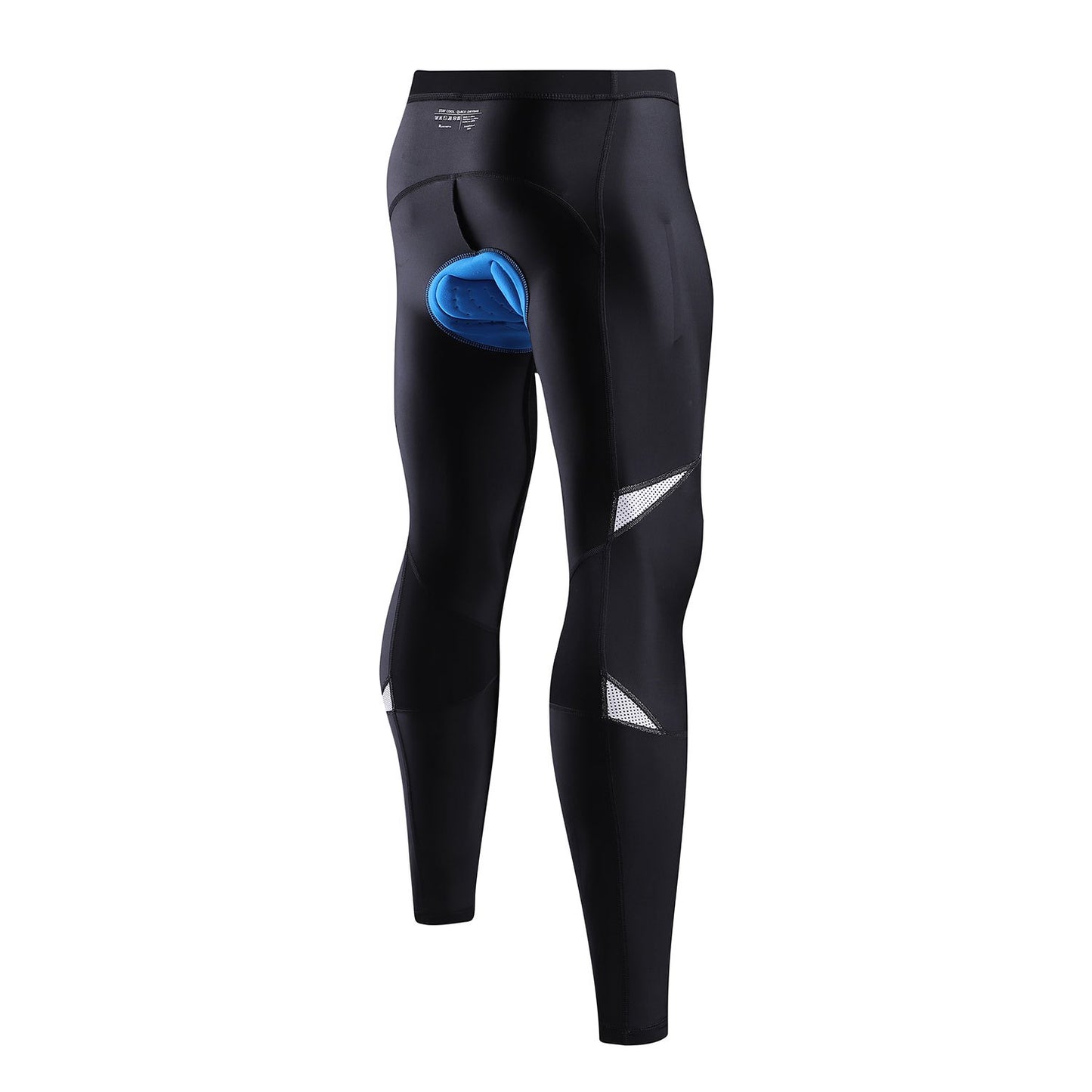 Quick Dry Men's Cycling Pants With Padded Seat - Stretchy Bike Leggings For Comfortable Riding