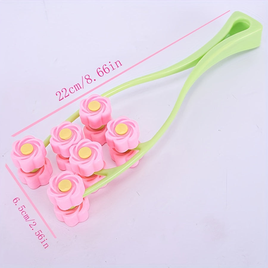 Face Massager, Facial Massage, Flower Type Massage Roller for V Face Pull Tight Firming, Beauty Tool(Use with Caution on Sensitive Skin)