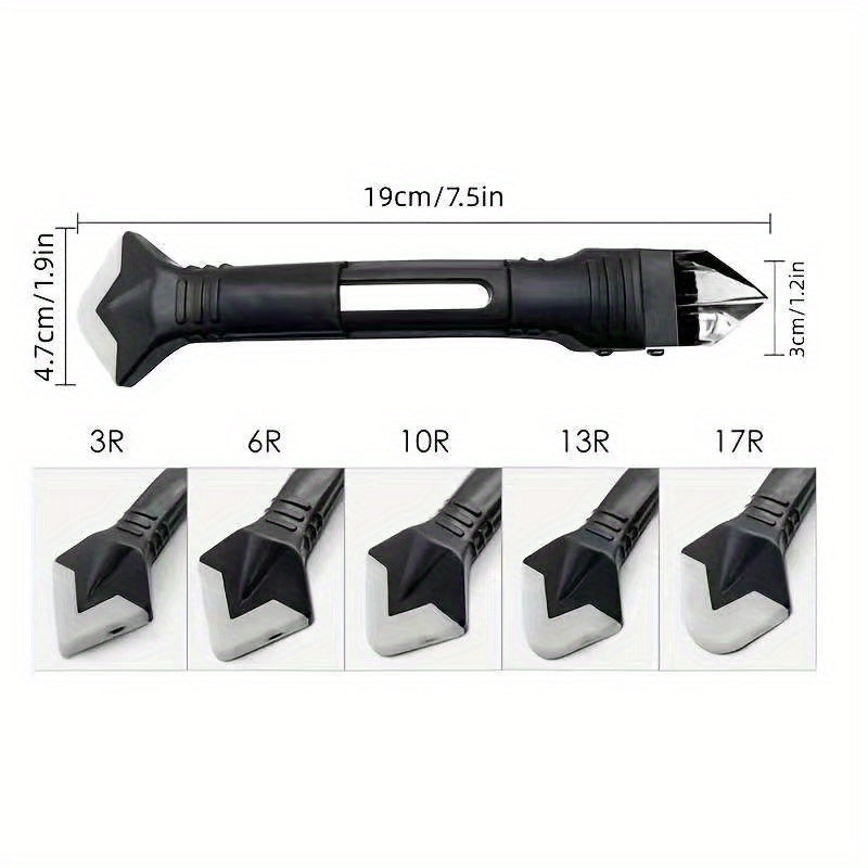 12.7 Cm 1 Caulk Remover Tools Kit, Grout Removal Tool, Sealant Finishing Tool, Glue Angle Scraper Tool For Window And Sink Renovations In Kitchens And Bathrooms