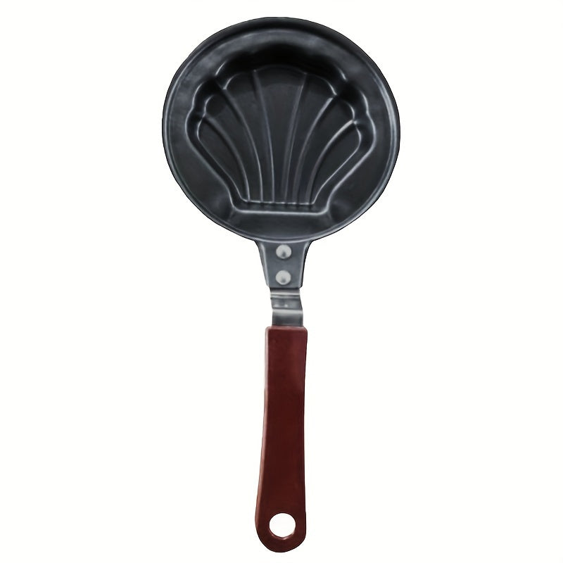 1pc Egg Frying Pot, Mini Breakfast Egg Frying Pot, Assorted Varieties Cartoon Frying Pot, Heart-shaped Non-stick Egg Pot, Omelette Pans Of Various Shapes, Kitchenware, Kitchen Tools