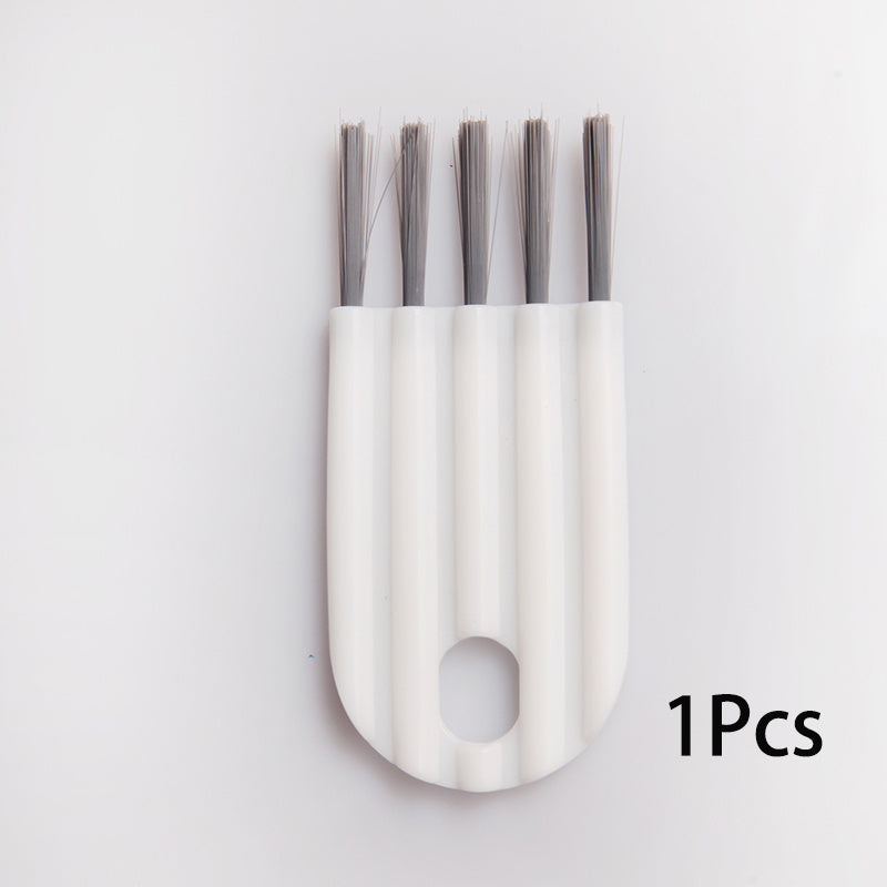 1/2pcs, Mini Cleaning Brush, Crevice Cleaning Soft Brush, Keyboard Cleaner, Keyboard Cleaning Brushes, Mini Cup Glass Cover Cleaning Brush, Bottle Cleaning Brush, Multifunctional Computer Cleaning Tool, Edge And Crevice Clean