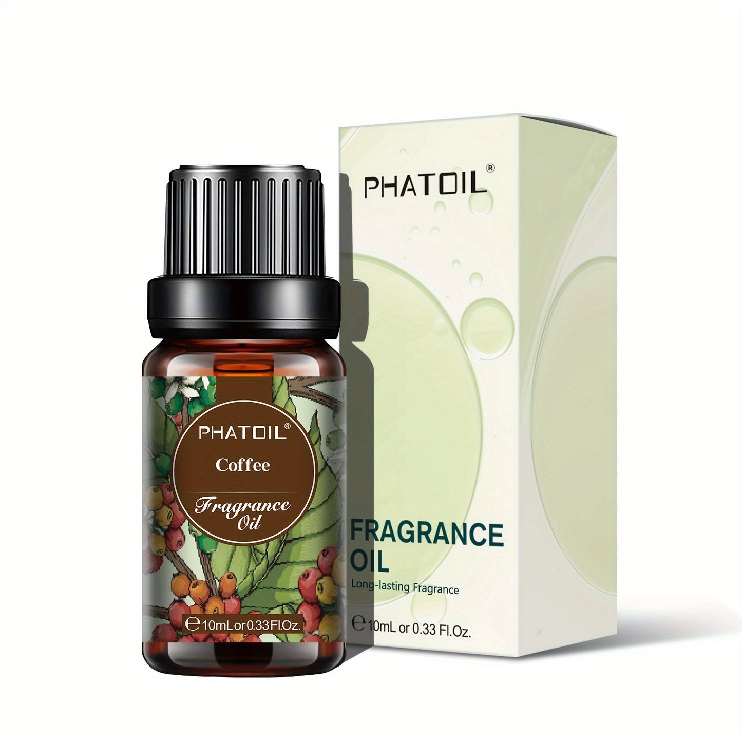 1pc Fragrance Oils 10ml/0.33 Fl.Oz For Diffusers, Coconut & Vanilla, Fresh Linen, White Musk, Sea Breeze, Black Orchid, Orange Blossom, Bubble Gum, Honeysuckle, Coffee, Parma Violet