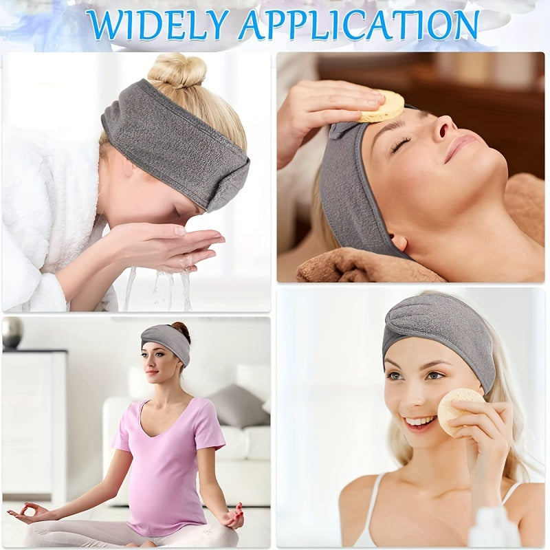 Women's Adjustable Hairband With Soft Non-slip Headscarf Makeup Headwear Is Used For Washing Face Bathing Yoga Sports And Running