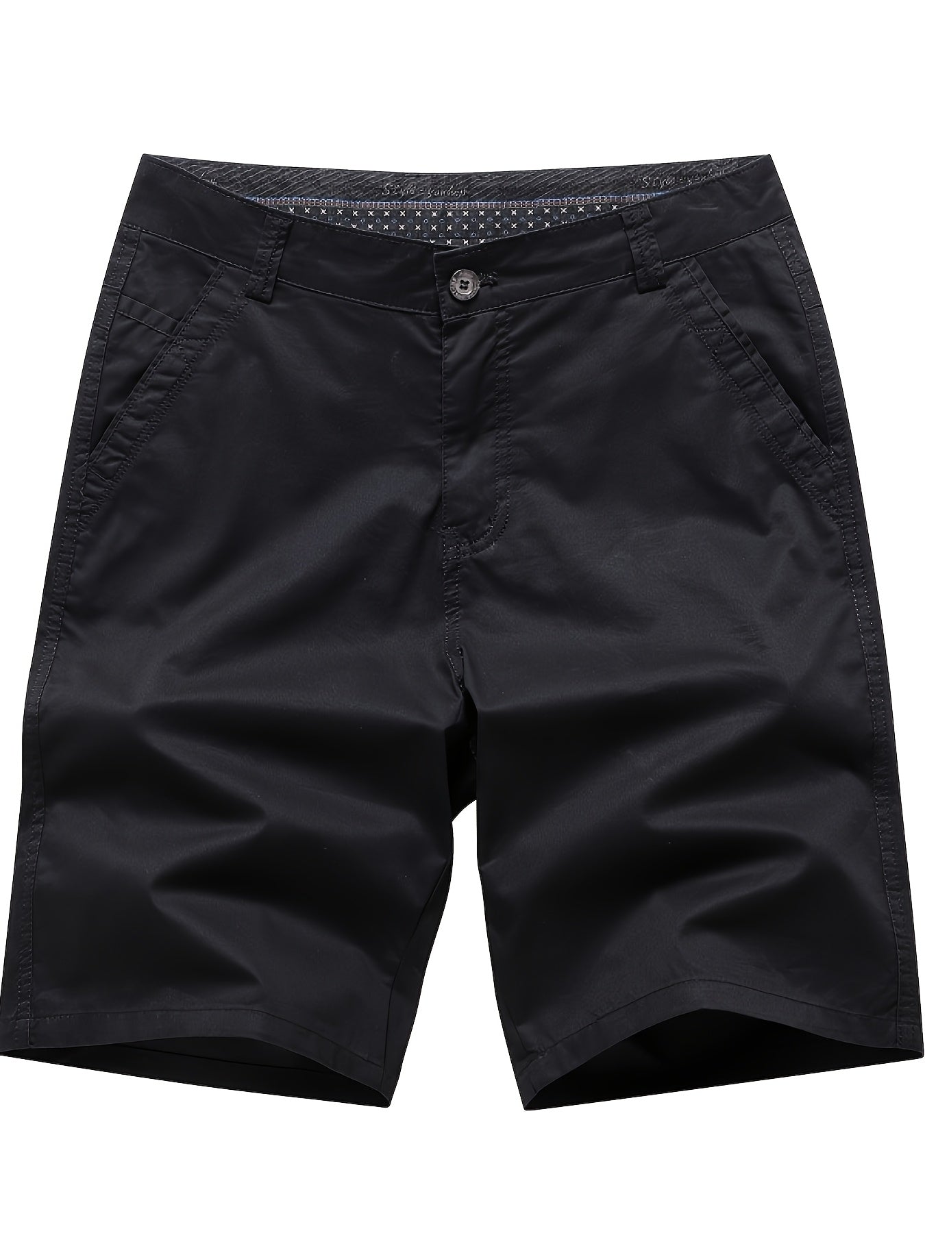 Men'S Loose-Fit Breathable Stretch Suit Shorts - Soft Light Beige-Friendly Fabric, Super Comfortable & Versatile for Work, Casual, Outdoor, and Leisure Activities, Perfect for Home, Fishing, and Gifts, Ideal to Size Up, Casua