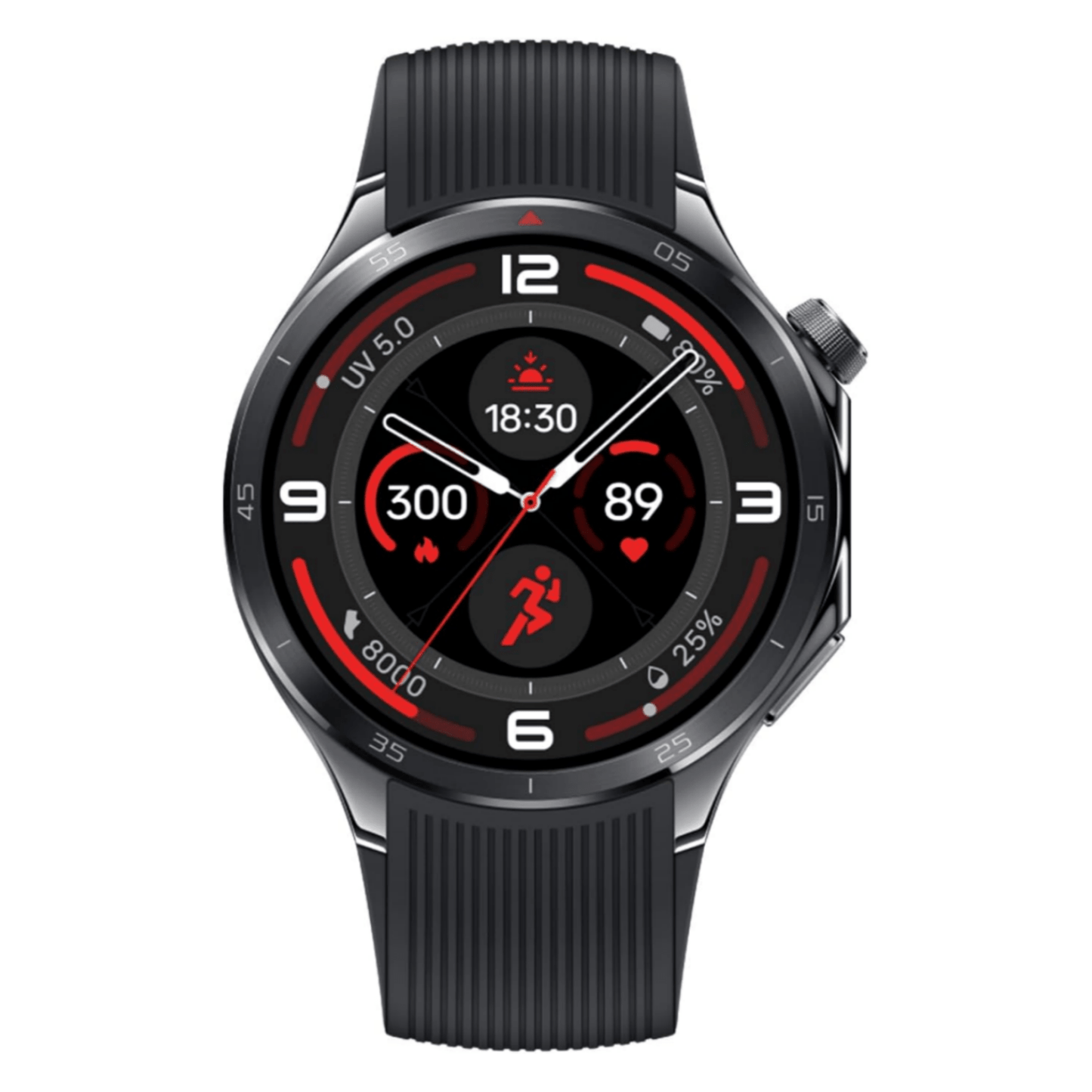 OnePlus Smart Watch 3, 22 mm Strap, 1.5 Inch LTPO Display, Quick Charge, 120 Hours Autonomy, Titanium