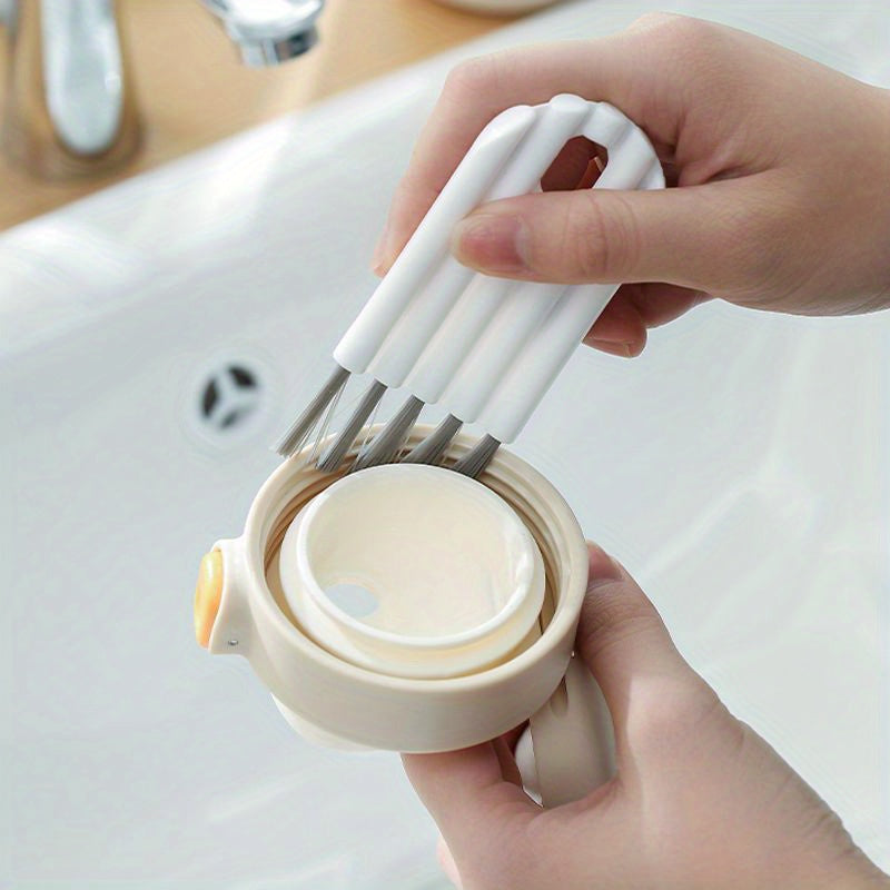 1/2pcs, Mini Cleaning Brush, Crevice Cleaning Soft Brush, Keyboard Cleaner, Keyboard Cleaning Brushes, Mini Cup Glass Cover Cleaning Brush, Bottle Cleaning Brush, Multifunctional Computer Cleaning Tool, Edge And Crevice Clean