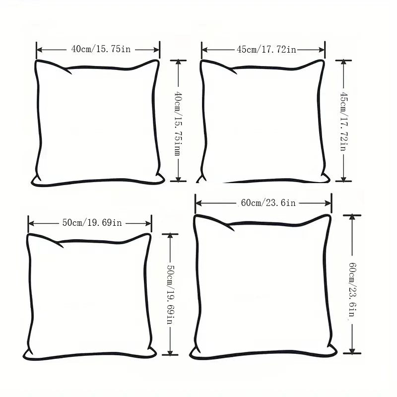 2pcs Red Christmas Tree Pillow Covers with White Cursive Merry Christmas Lettering & Tree Silhouettes - Burgundy Cases for Sofa, Bed, Office - Zippered Holiday Decorations (No Insert) - Hand Wash Only Festive Home Accent