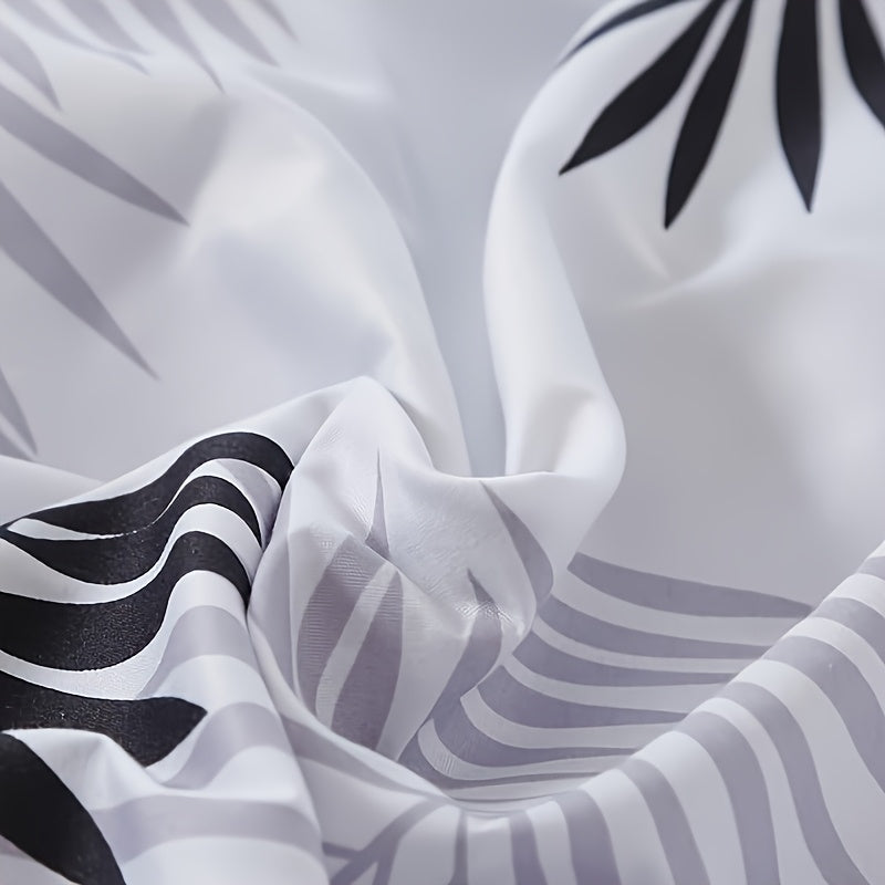 Four Seasons Four-Piece Set of Active Print Fabric, 1pc Quilt Cover Without Quilt Core, 1pc Bed Sheet, 2pcs Pillowcase Without Pillow Core, Comfortable, Soft, Breathable, Active Print Fabric, Suitable for Dormitory, Living Ro