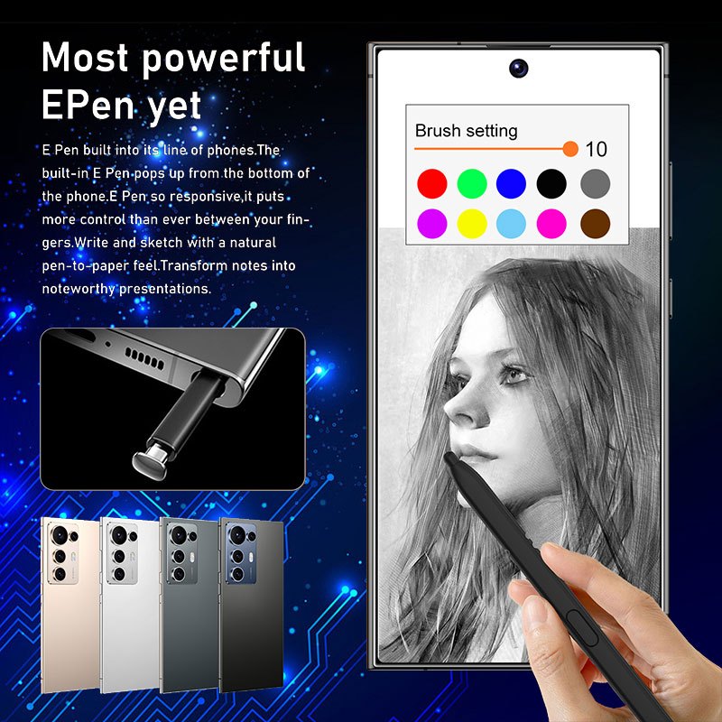 The S25 Ultra 2025 Is The Latest Unlocked Smartphone. It Comes with a Touch Pen, a 6.8-Inch High-Definition Screen, Android 14 Operating System, 12+512GB Storage Capacity, Dual SIM Dual Standby/Gps System, Dual Camera Configu