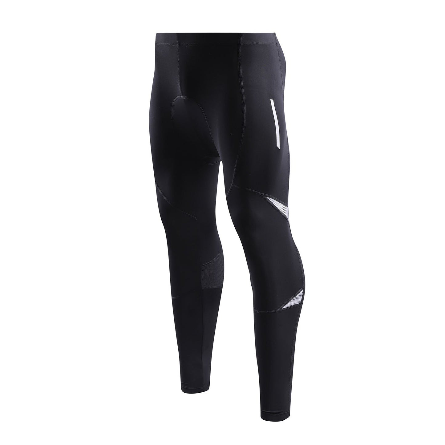 Quick Dry Men's Cycling Pants With Padded Seat - Stretchy Bike Leggings For Comfortable Riding