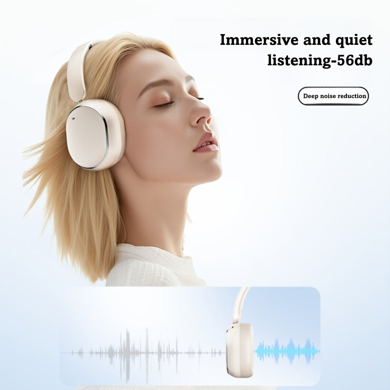 Philips Wireless Bluetooth Headphones, Over-Ear Wireless Headphones, ANC Hybrid Active Noise Cancelling Headphones, HiFi Surround Sound Over-Ear Wireless Headphones, for iPhone and Android, 80 Hours of Playtime, with Five ENC