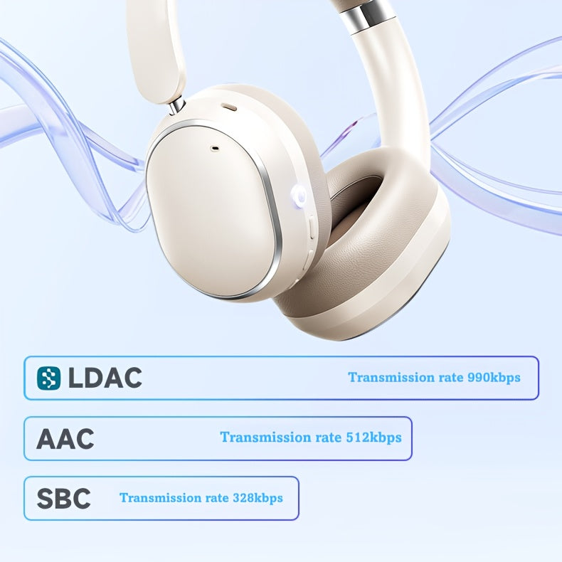Philips Wireless Bluetooth Headphones, Over-Ear Wireless Headphones, ANC Hybrid Active Noise Cancelling Headphones, HiFi Surround Sound Over-Ear Wireless Headphones, for iPhone and Android, 80 Hours of Playtime, with Five ENC