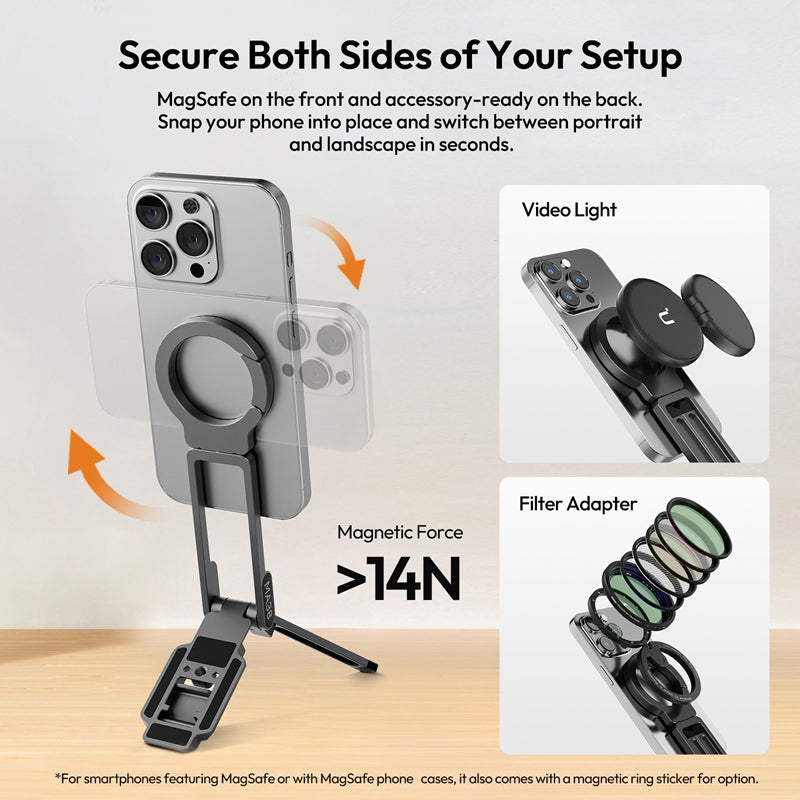 Suporte Magnético 360° para Telemóvel