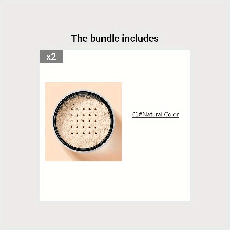 Loose Setting Powder, Toning And Fixing Makeup Air Powder, Gentle Skin Correction Makeup