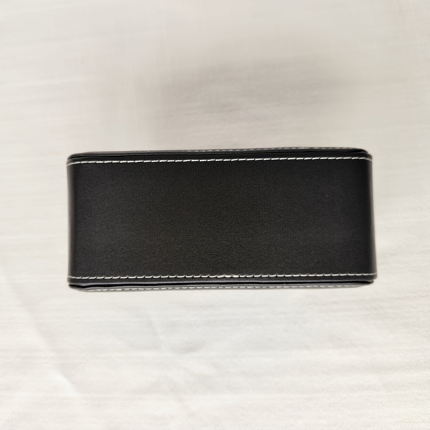 1pc Faux Leather Remote Control Holder - a Desktop Storage Box with 5 Compartments, Suitable for Organizing And Decorating Your Desk, Ideal for TV Remotes/Media Controllers/Office Supplies, a Home Open Storage Box, And a Hous