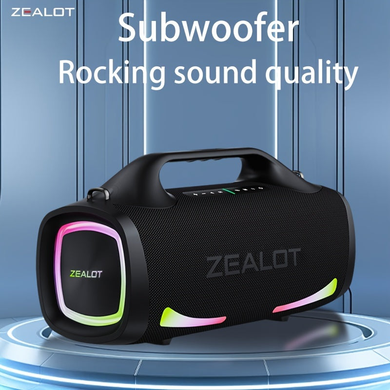 Zealot S79 Wireless speaker, Hifi Sound quality, High Quality, Dual Pairing, Fast ChargingLong Battery Life, 36 Hours Playtime Loud Stereo, Booming Bass. PartyBox. forparty