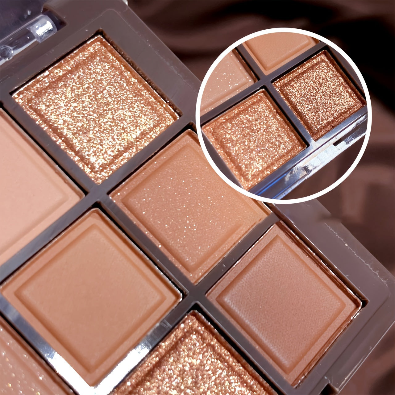 Paleta de Sombras 9 Cores Chocolate