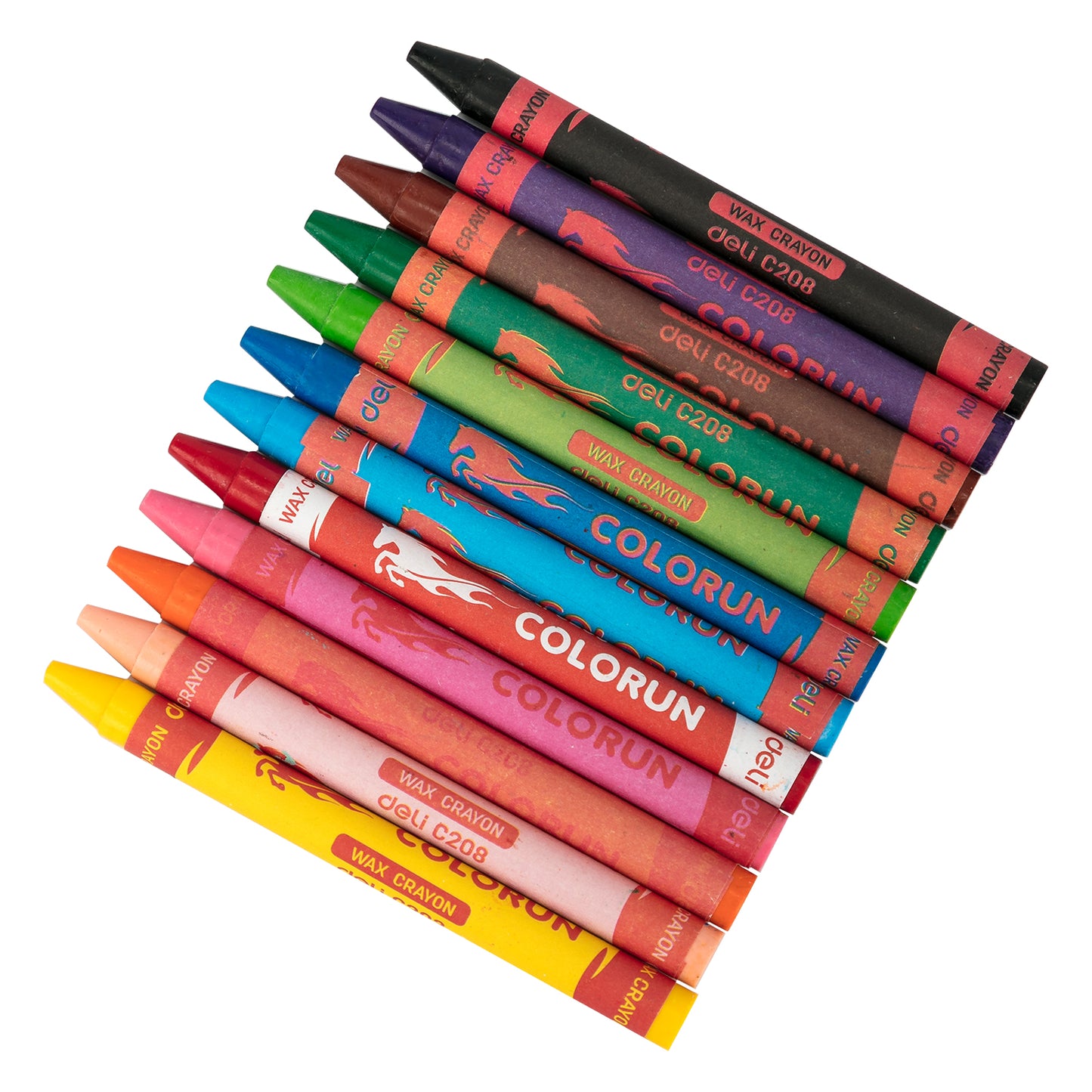 12pcs Non-toxic Handmade Wax Crayon Set