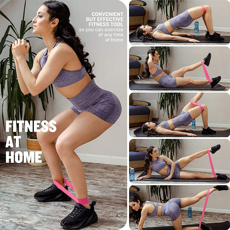 1pc 5-Level Yoga Resistance Band for Full-Body Workout and Stretching - Pilates and Gym Training Equipment