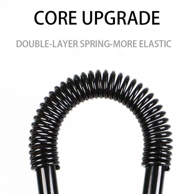 Adjustable 20-60kg Spring Arm Exerciser, Hand Grip Strengthener, Fitness Gym Strength Training Equipment, Workout Gear For Abdominal & Back Muscles Training