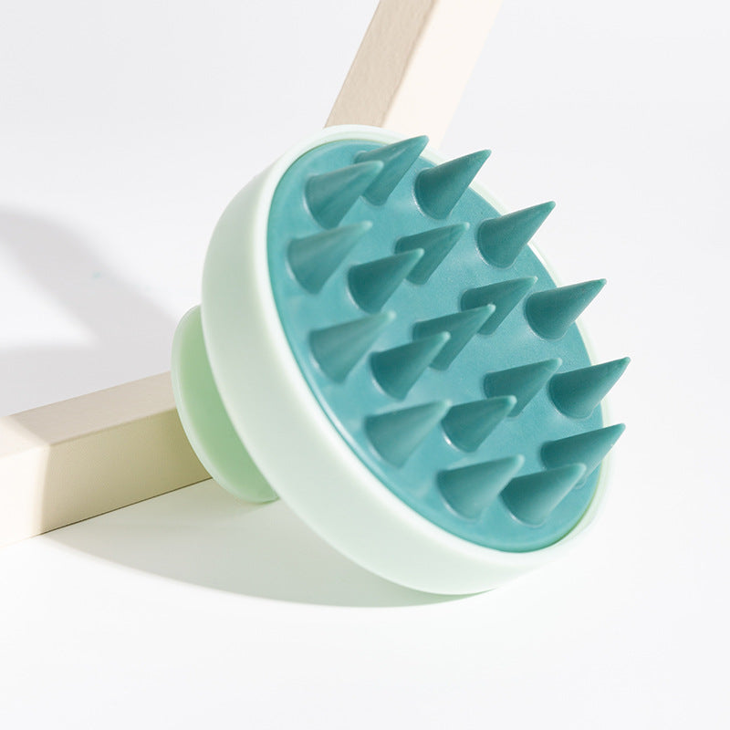 Soft Silicone Scalp Massage Brush For Wet And Dry Use - Shampoo Brush - Gentle Cleaning Hair And Scalp