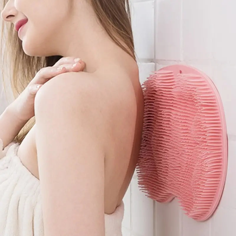 1pc Bath Exfoliating Pad, Bathroom Washing Pad, Shower Foot Scrubber Mat, Shower Cleaning Tools