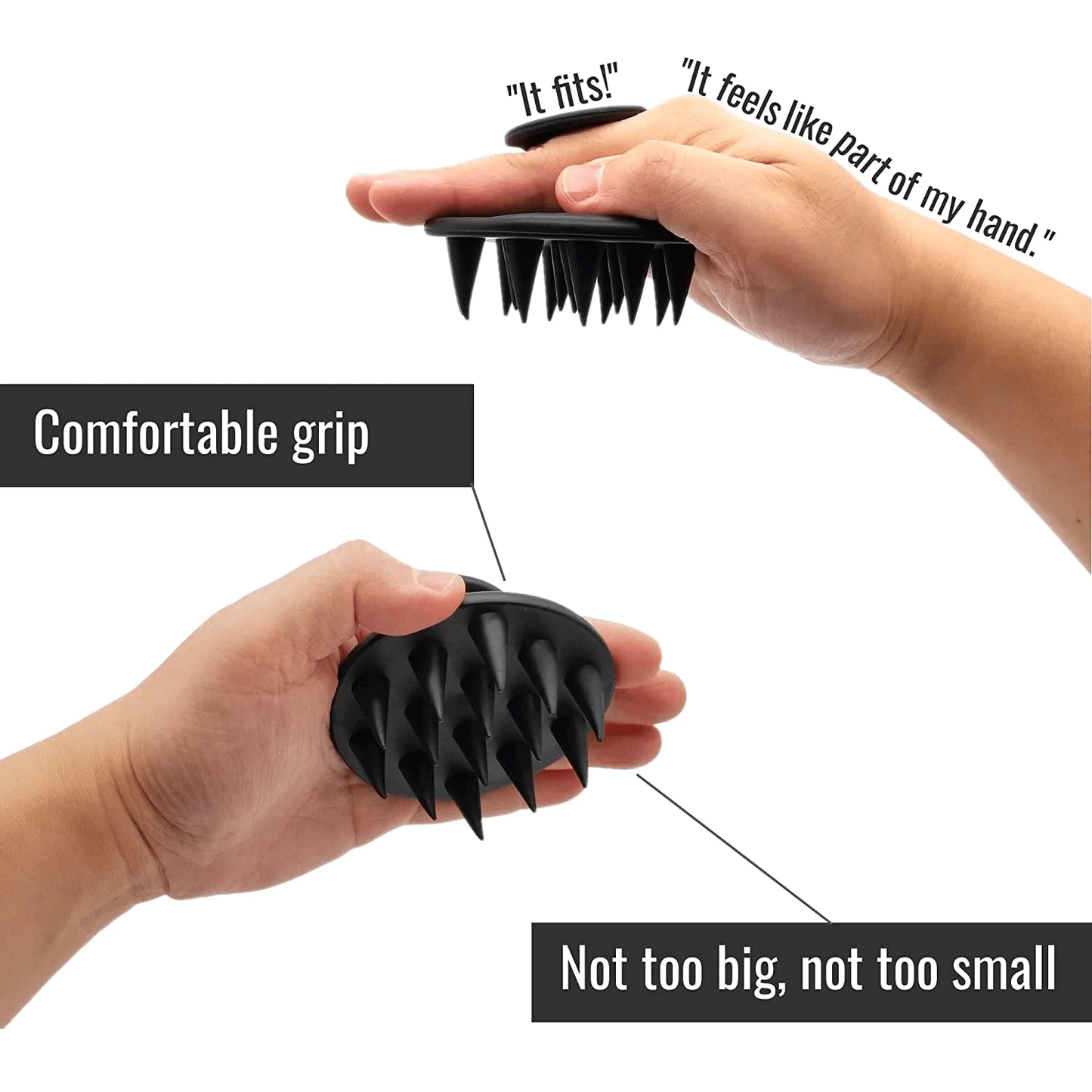 Hair Scalp Massager For Hair Care Mold-Free Silicone Scalp Massager Shampoo Brush, Scalp Scrubber Exfoliator