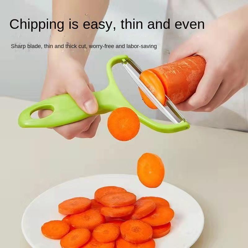 Purple and Blue Cabbage Grater - Wide Mouth Peeling Knife for Easy Shredding and Peeling of Garden Vegetables Kitchen Accessories