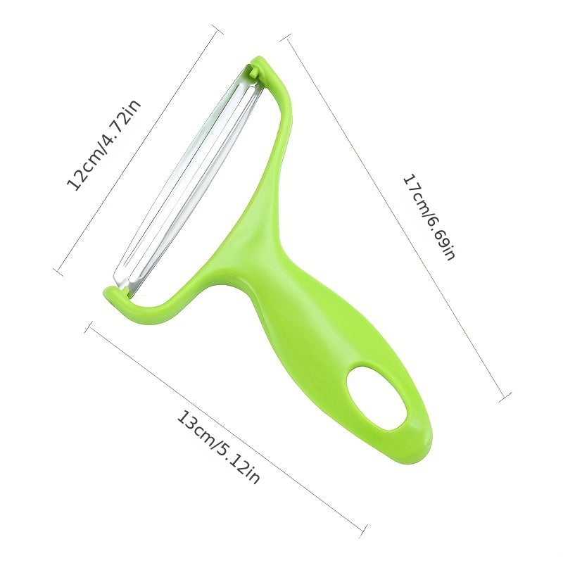 Purple and Blue Cabbage Grater - Wide Mouth Peeling Knife for Easy Shredding and Peeling of Garden Vegetables Kitchen Accessories
