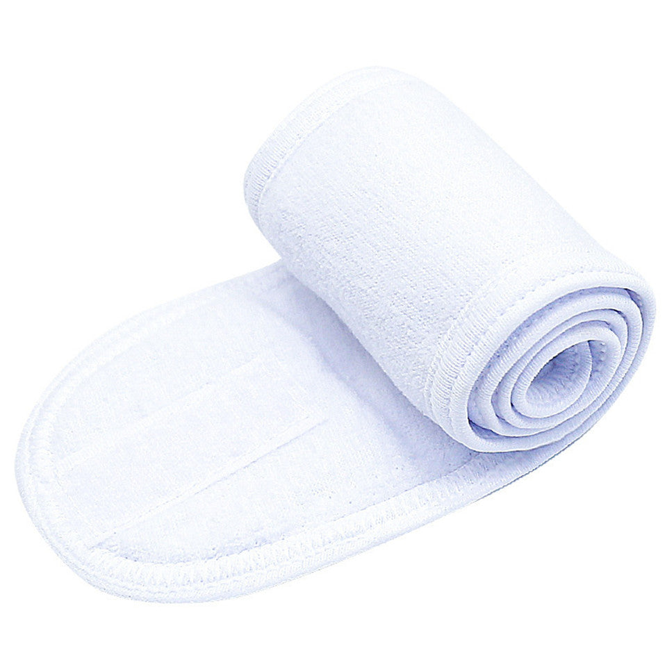 Solid Color Headband Adjustable Wide Hair Band Yoga Spa Bath Shower Makeup Wash Face Cosmetic Headband For Women Make Up Accessories