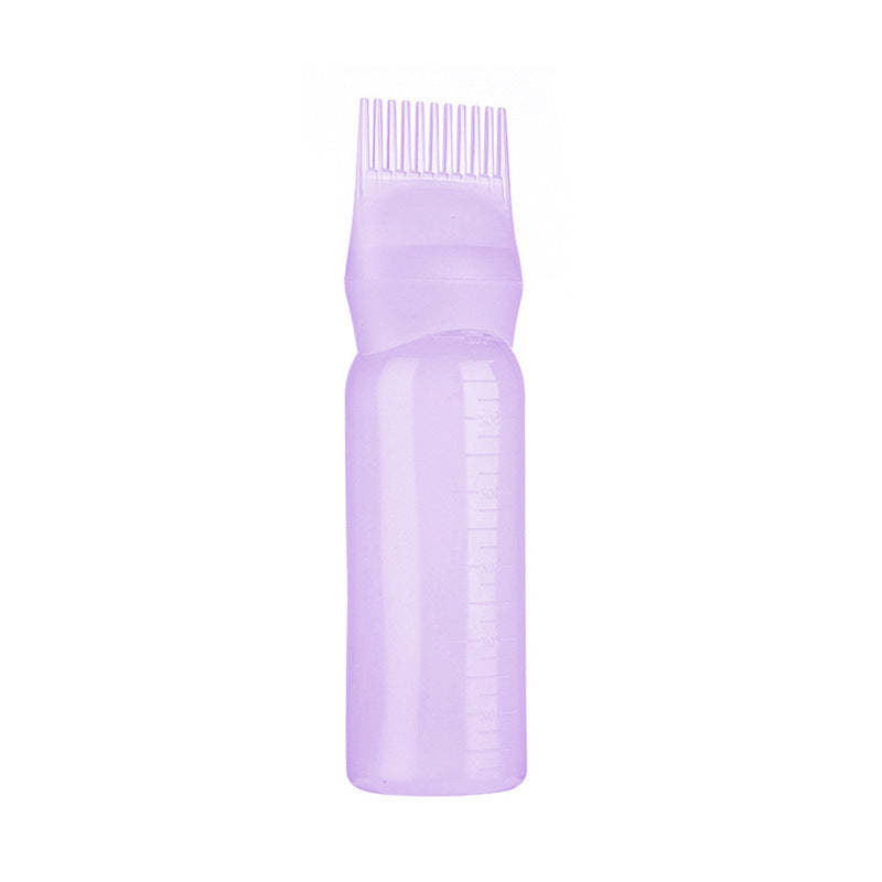120ml Hair Dyeing Bottle with Comb Shampoo and Applicator Tool - Easy and Precise Hair Color Application