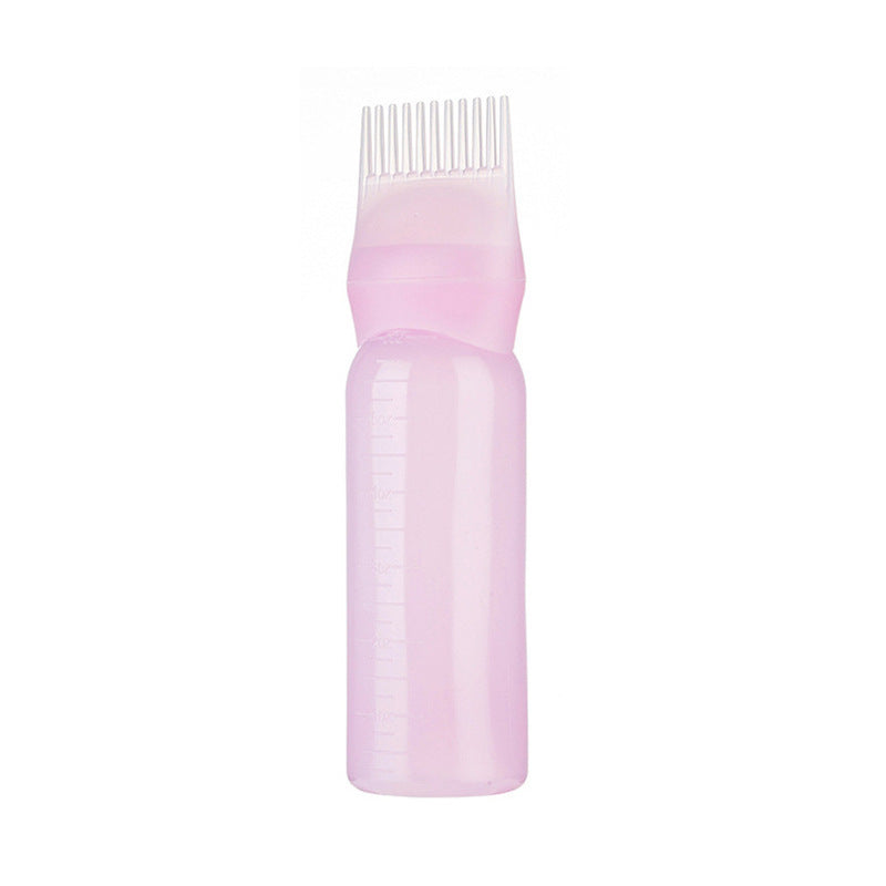 120ml Hair Dyeing Bottle with Comb Shampoo and Applicator Tool - Easy and Precise Hair Color Application