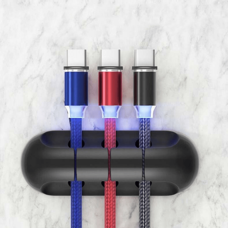 3/5/7 Holes, Multi-Functional Cable Organizer For Wire Slot, USB Cable Fixing Hub, Life Tools