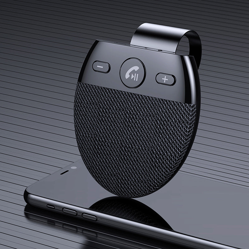 Wireless Vehicle Car V5.0 Speakers Handsfree Car Kit Hands-free Speakerphone Hands Free Sun Visor Music Player With Mic