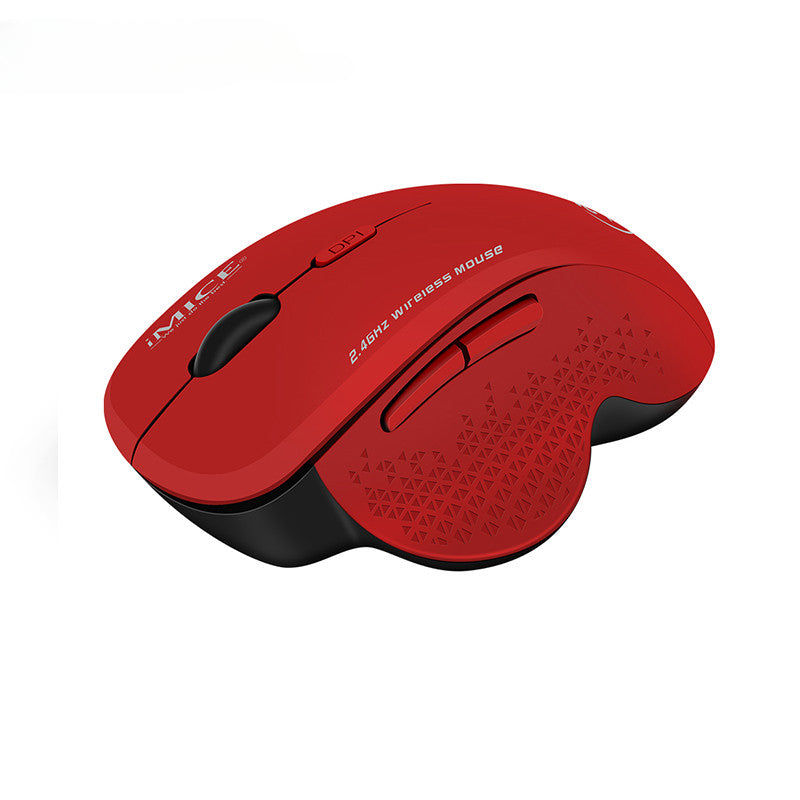 Wireless Mouse Ergonomic Computer Mouse PC Optical Mause with USB Receiver 6 buttons 2.4Ghz Wireless Mice 1600 DPI for Laptop, Office Mouse, Home Office Setup, Ergonomic Design, Compact Mouse, Responsive Buttons, Smooth Surfa