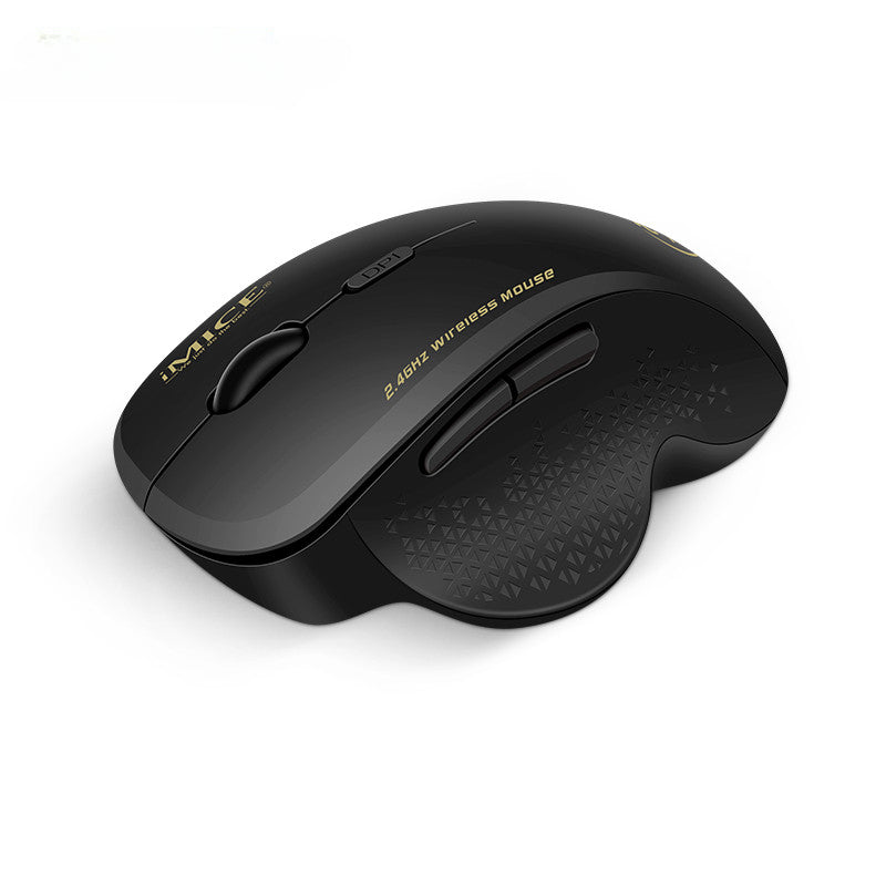 Wireless Mouse Ergonomic Computer Mouse PC Optical Mause with USB Receiver 6 buttons 2.4Ghz Wireless Mice 1600 DPI for Laptop, Office Mouse, Home Office Setup, Ergonomic Design, Compact Mouse, Responsive Buttons, Smooth Surfa