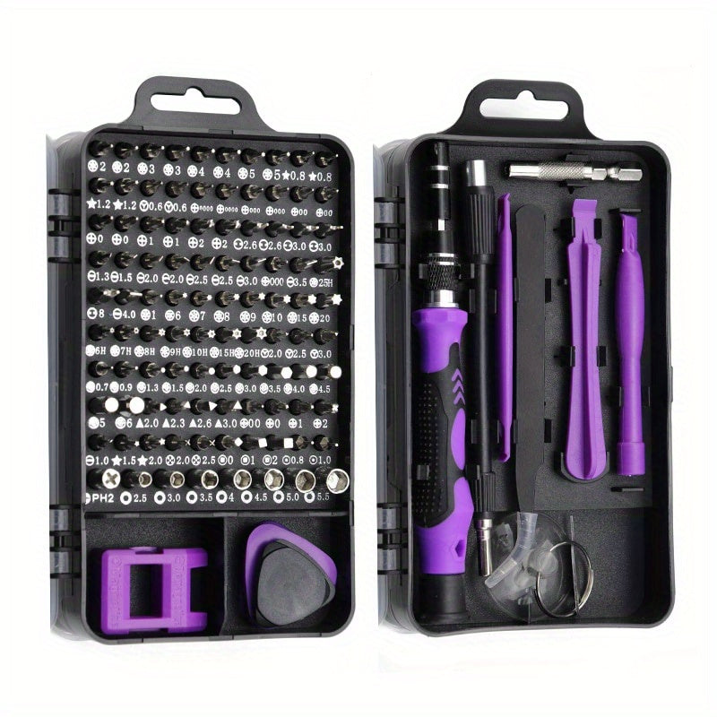 115 In 1 Screwdriver Set Mini Precision Screwdriver Multi Computer PC Mobile Phone Device Repair INSULATED Hand Home Tools