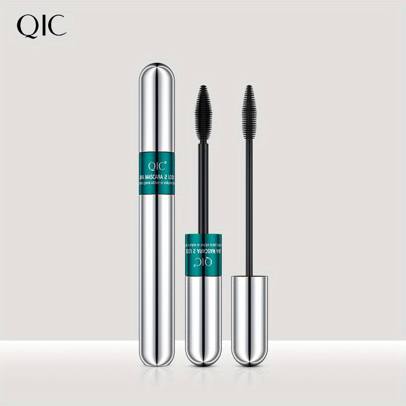 2-in-1 Black Lipstick & Mascara - Waterproof, Long-Lasting, Ethically Made Formula for All Skin Types