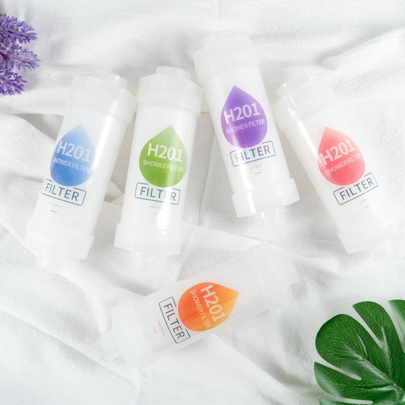 1pc Bath Shower Fragrance Aromatherapy Filter, Water Purification, Water Intake, Home Water Removal Excess Chlorine VC Water Purifier, Bathroom Accessories