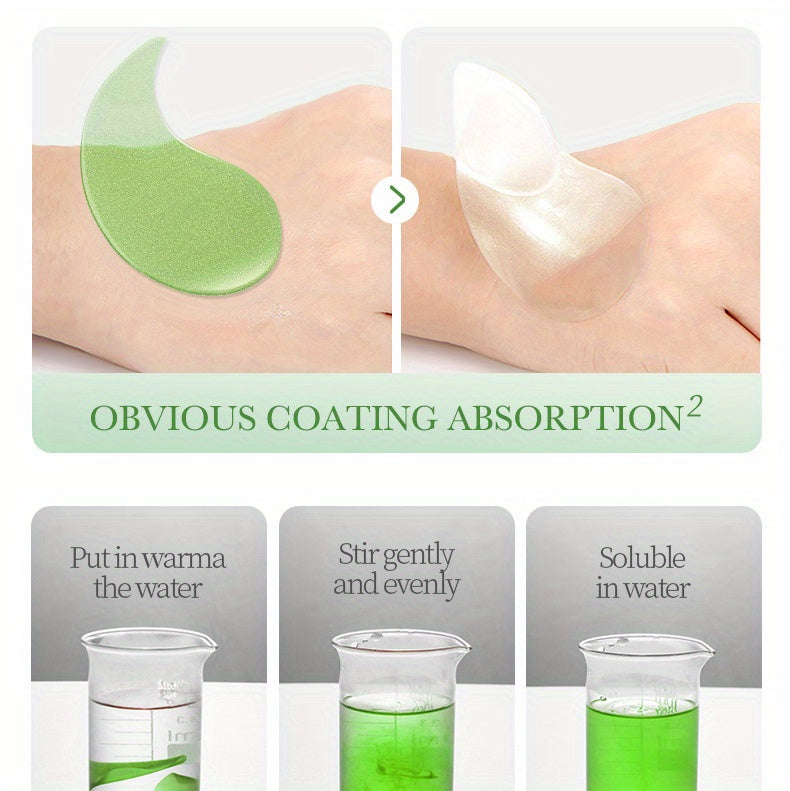Aloe & Collagen Crystal Eye Mask - Hypoallergenic, Firming Moisturizing Care for All Skin Types